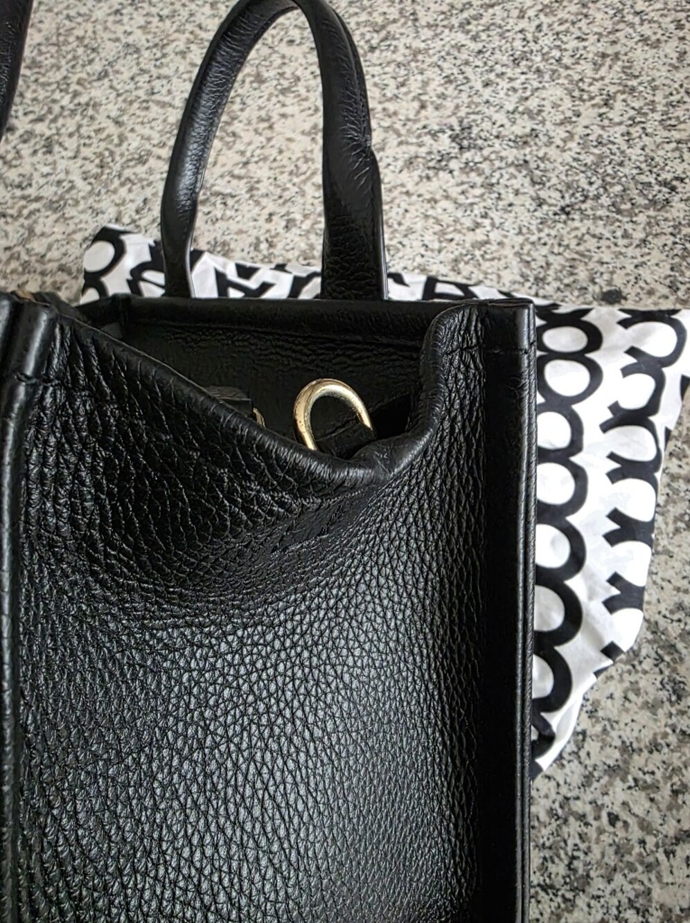 NWOT Marc Jacobs Leather Tote Mini Size - Picture 11 of 11